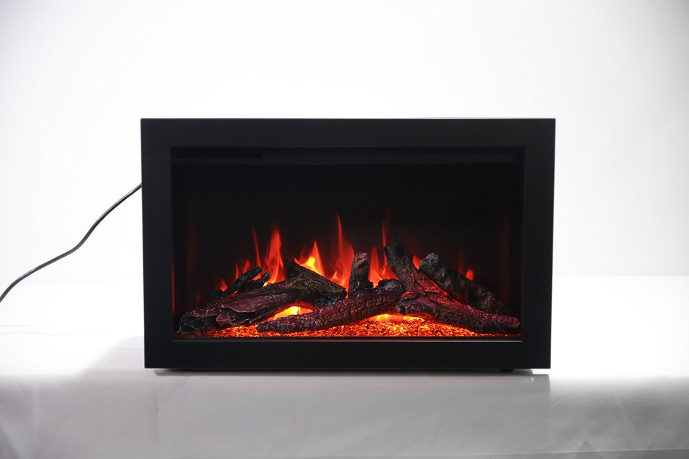 Amantii Traditional Built-In Electric Fireplace Insert- Sizes: 26" - 48" - Electric Fireplace Shop