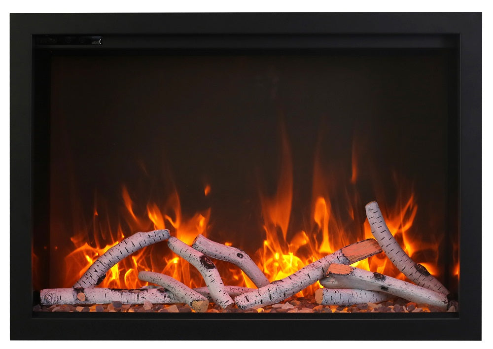 Amantii Traditional Built-In Electric Fireplace Insert- Sizes: 26" - 48" - Electric Fireplace Shop