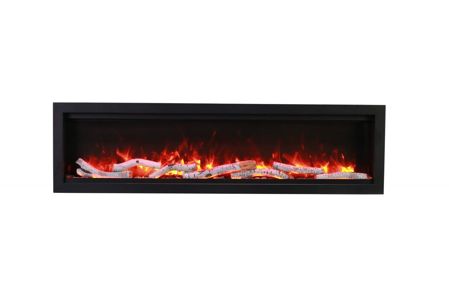 Amantii Symmetry Bespoke: Built-In/Wall Mounted Electric Fireplace With Wifi And Realistic Sound - Electric Fireplace Shop