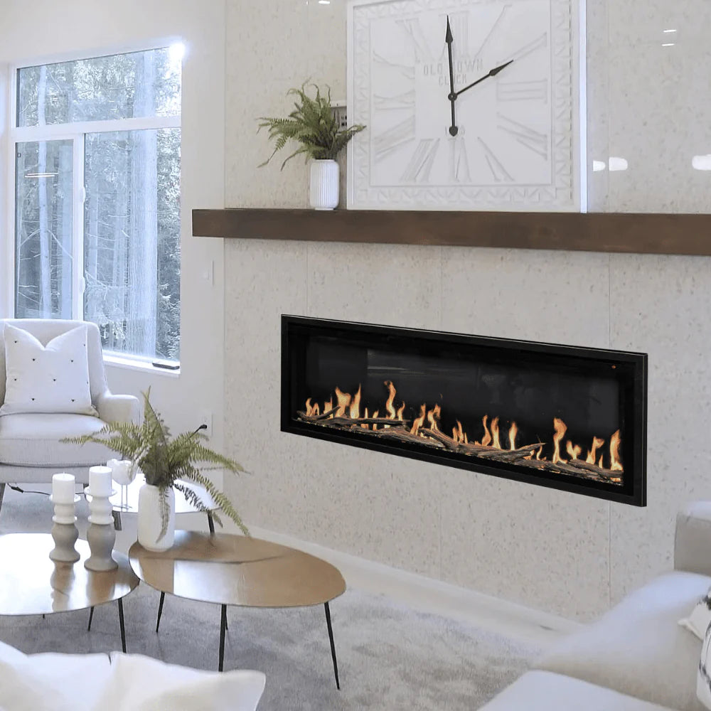Modern Flames Orion Slim Built-in/Wall Mounted  Smart Electric Fireplace With WiFi - Electric Fireplace Shop