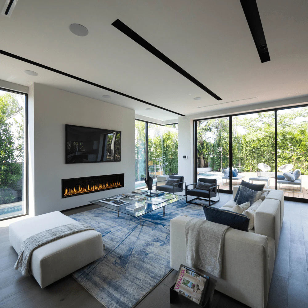 Modern Flames Orion Slim Built-in/Wall Mounted  Smart Electric Fireplace With WiFi - Electric Fireplace Shop