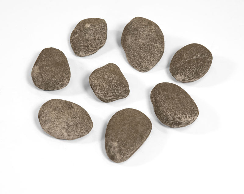 MODERN FLAMES- COLORADO RIVER STONES FOR FIREPLACES - Electric Fireplace Shop