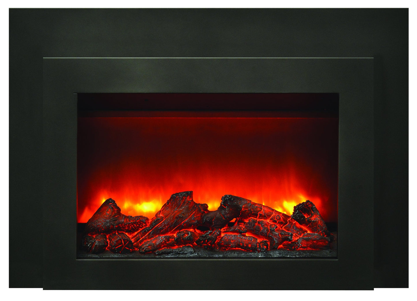 Sierra Flame Flush Mount Electric Insert (INS-FM-30) - Electric Fireplace Shop