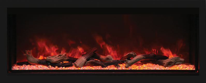 Remii Extra Tall Indoor/Outdoor Built In Electric Fireplace - Electric Fireplace Shop