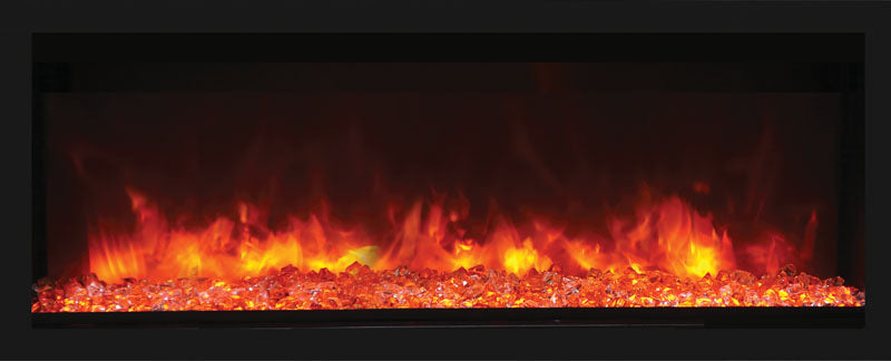 Remii Extra Tall Indoor/Outdoor Built In Electric Fireplace - Electric Fireplace Shop