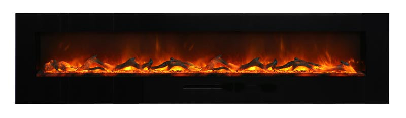 Amantii 100" Wall Mount/Flush Mount Electric Fireplace - Electric Fireplace Shop