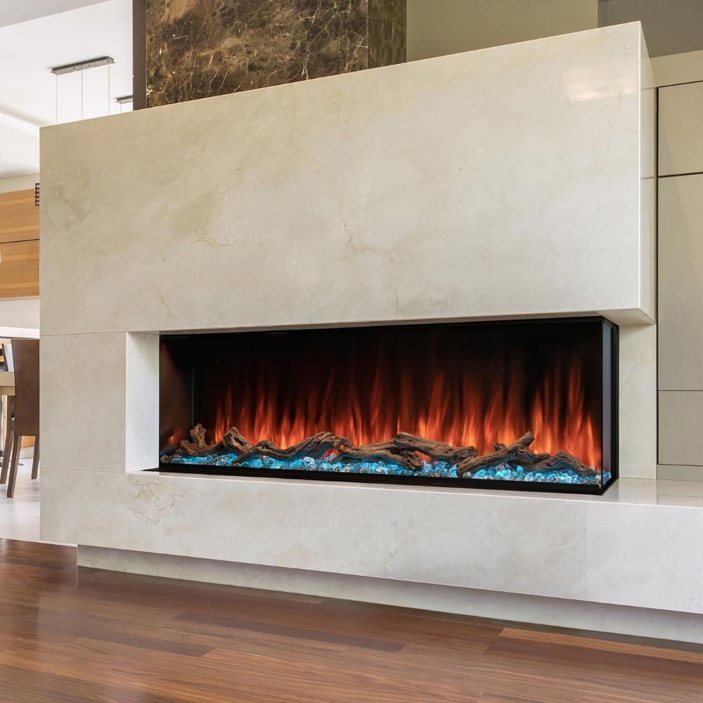 Modern Flames "Landscape Pro Multi" 3-Sided Smart Electric Fireplace, Sizes: 44"- 96" - Electric Fireplace Shop