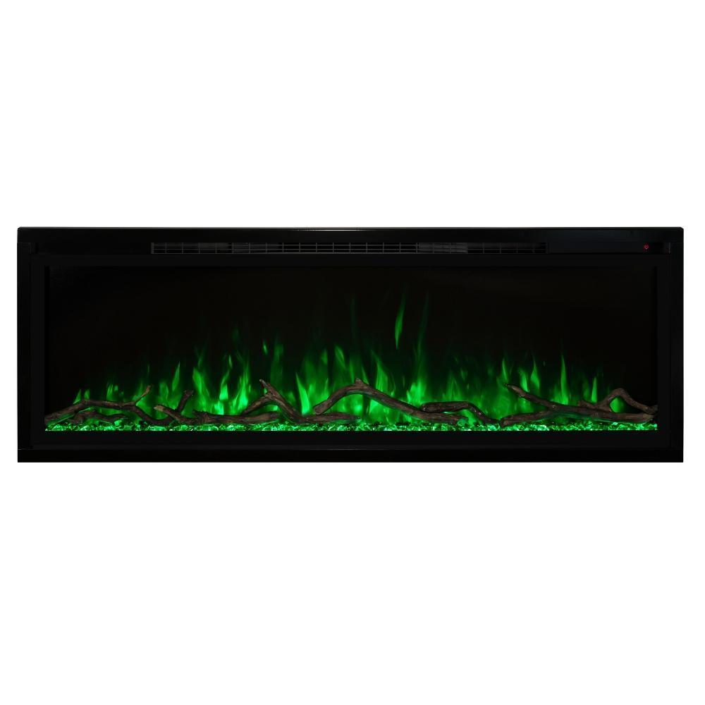 Modern Flames Spectrum Slimline Built-in electric fireplace, sizes 50"- 100"