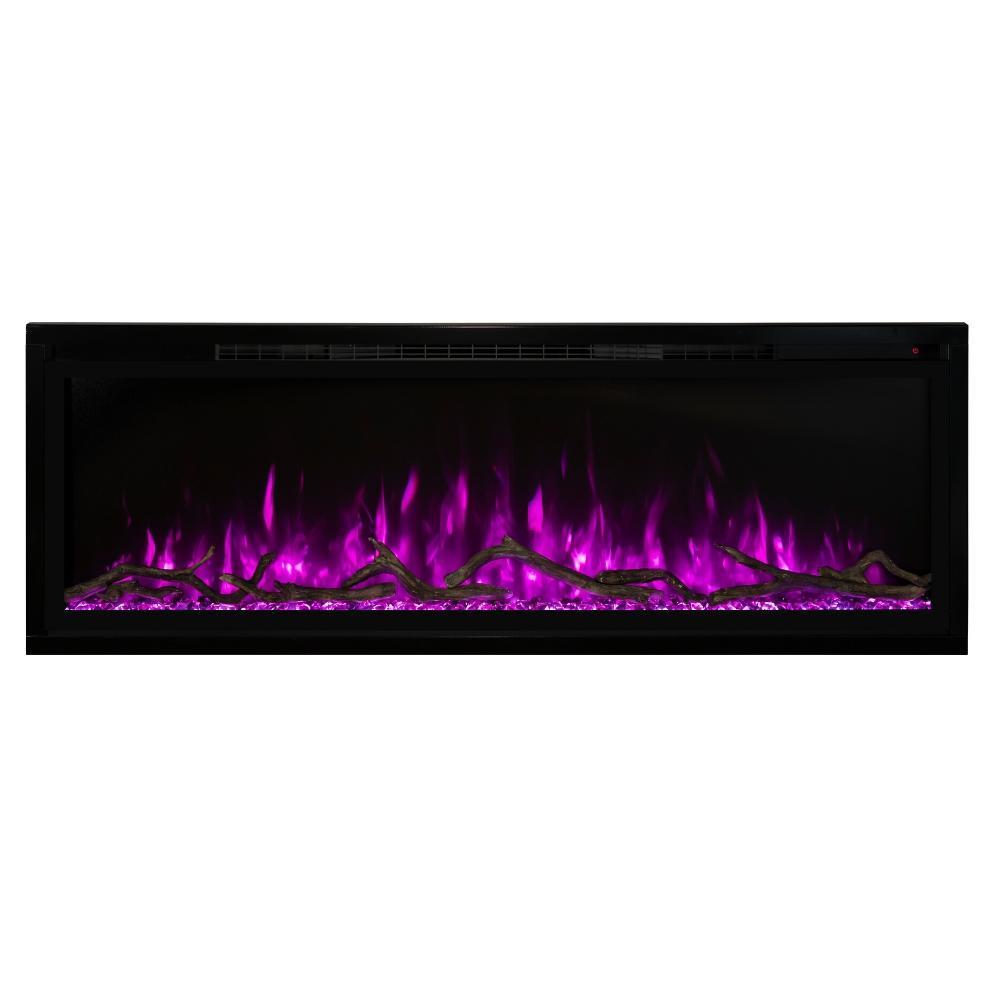 Modern Flames Spectrum Slimline Built-in electric fireplace, sizes 50"- 100"