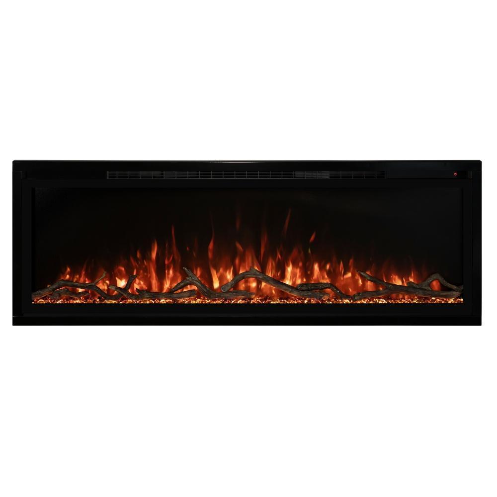 Modern Flames Spectrum Slimline Built-in electric fireplace, sizes 50"- 100"