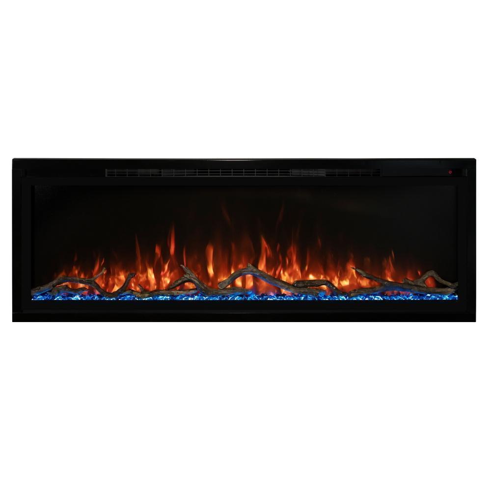 Modern Flames Spectrum Slimline Built-in electric fireplace, sizes 50"- 100"