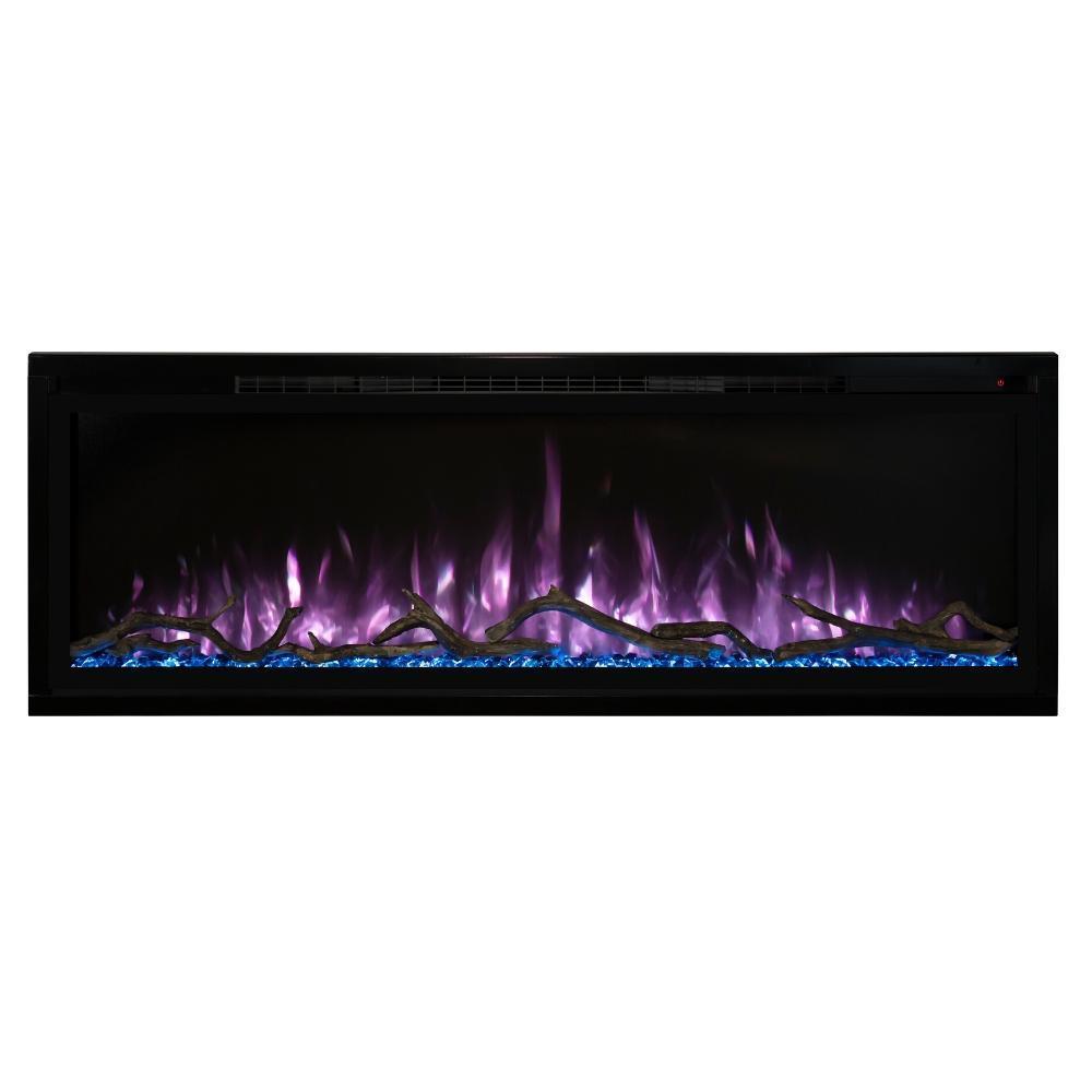 Modern Flames Spectrum Slimline Built-in electric fireplace, sizes 50"- 100"