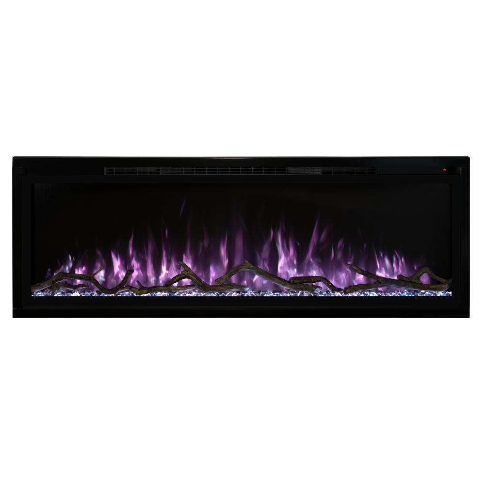 Modern Flames Spectrum Slimline Built-in electric fireplace, sizes 50"- 100"