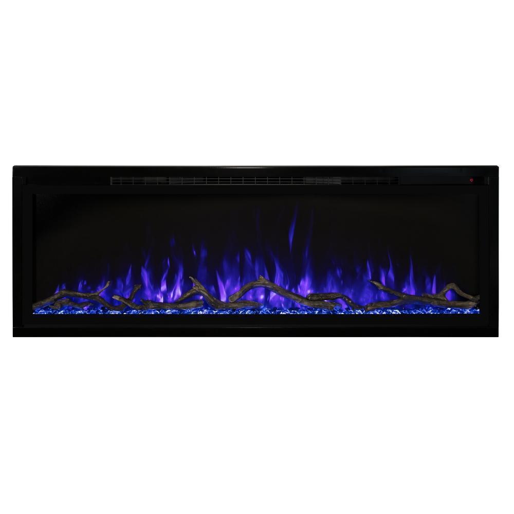 Modern Flames Spectrum Slimline Built-in electric fireplace, sizes 50"- 100"