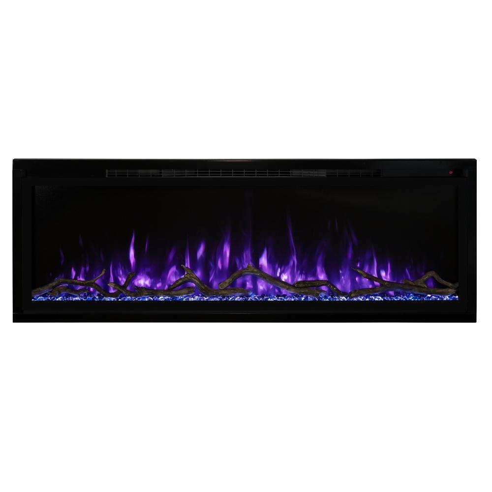 Modern Flames Spectrum Slimline Built-in electric fireplace, sizes 50"- 100"