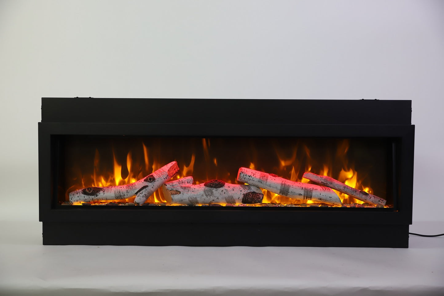 Amantii Panorama BI Deep: Smart Electric Fireplace: 5 Sizes Available - Electric Fireplace Shop