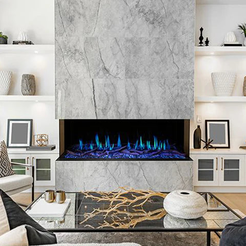 Modern Flames Orion Multi Built-In/Wall Mounted Smart Electric Fireplace With Ultra Realistic Flame Effect - Electric Fireplace Shop