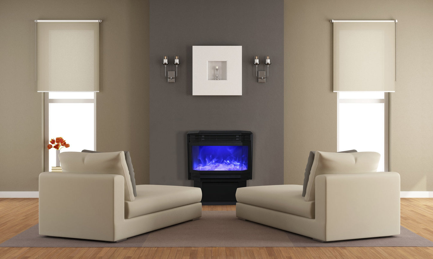 Sierra Flame 26" Free Standing Electric Fireplace - Electric Fireplace Shop