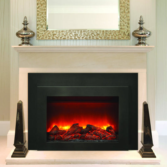 Sierra Flame 34" Flush Mount Electric Insert (INS-FM-34) - Electric Fireplace Shop
