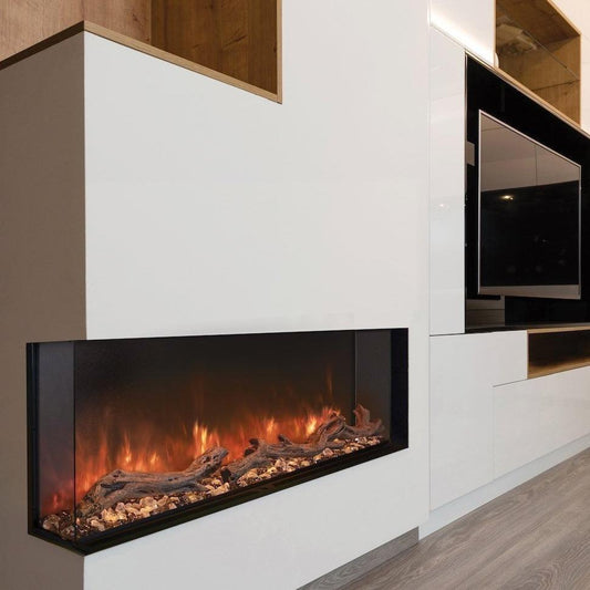 Modern Flames "Landscape Pro Multi" 3-Sided Smart Electric Fireplace, Sizes: 44"- 96" - Electric Fireplace Shop