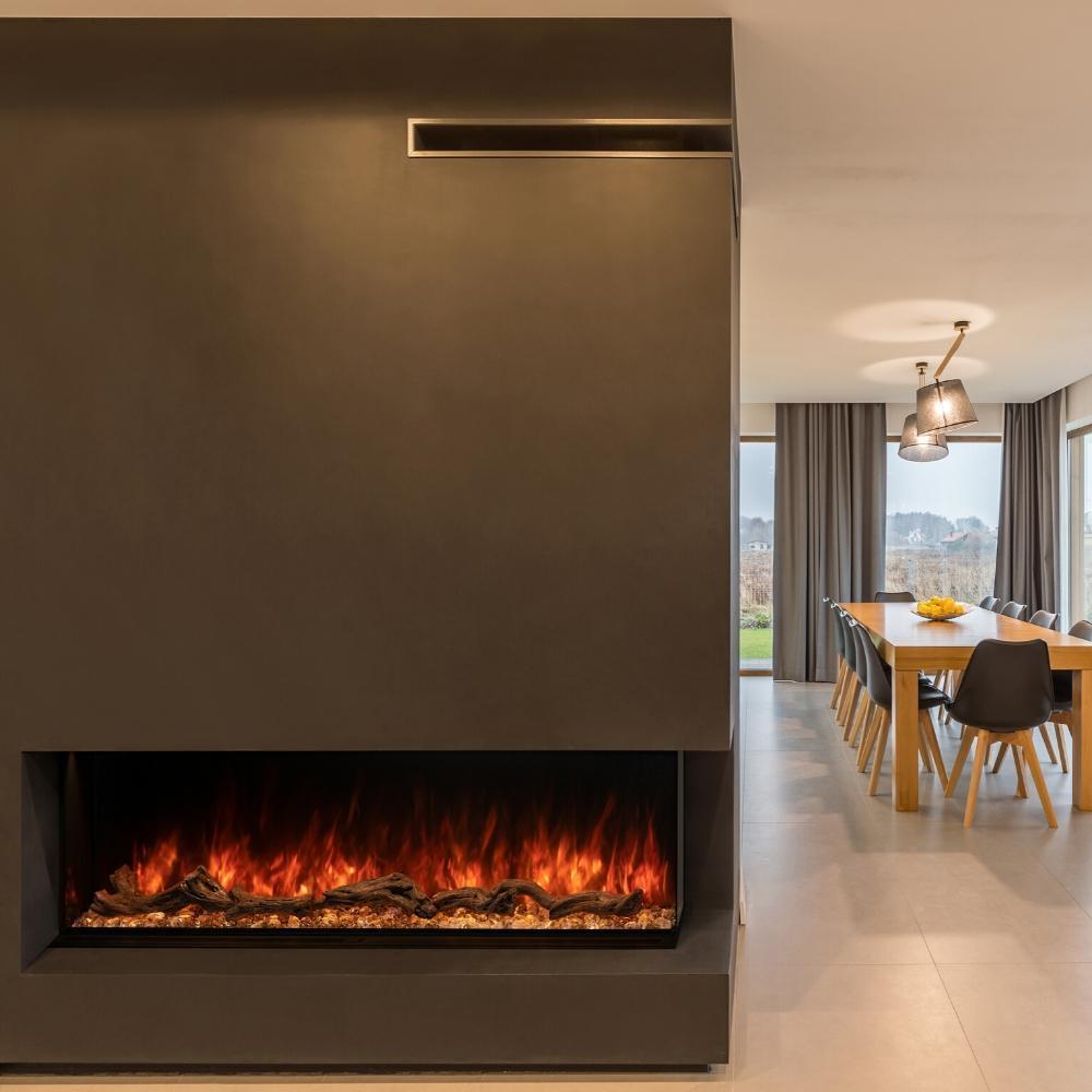 Modern Flames "Landscape Pro Multi" 3-Sided Smart Electric Fireplace, Sizes: 44"- 96" - Electric Fireplace Shop